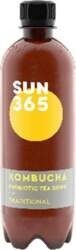 Tējas dzēriens SUN365 Kombucha Traditional, PET, 0.5l (DEP)